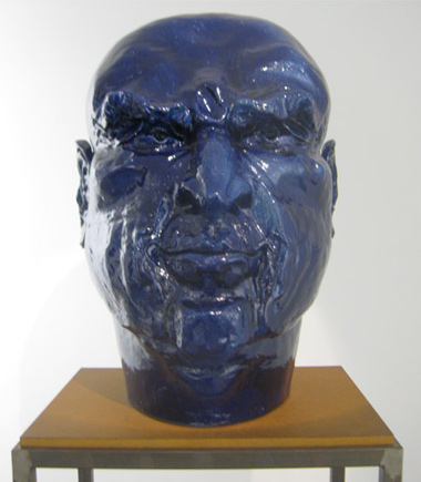 Senza titolo (Testa blu)