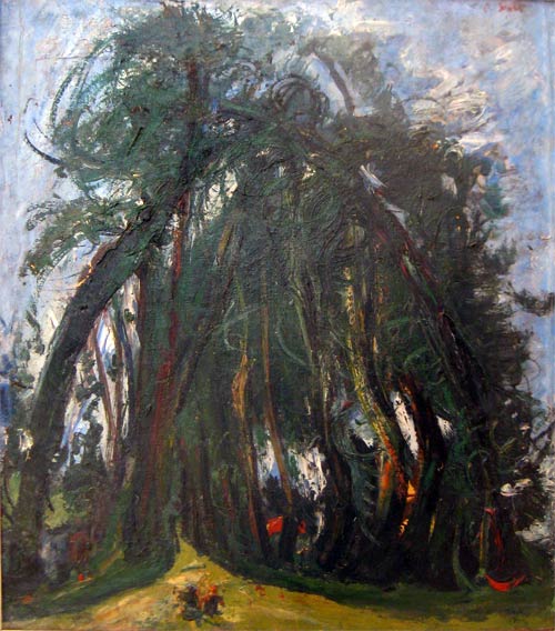 Il viale d'alberi - Chaïm Soutine Il viale d'alberi