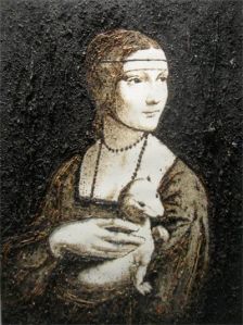 Appropriazione La dama con l'ermellino