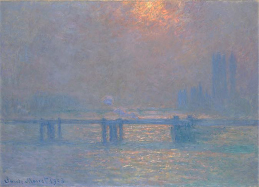 Il Tamigi a Charing-Cross - Claude Monet Il Tamigi a Charing-Cross