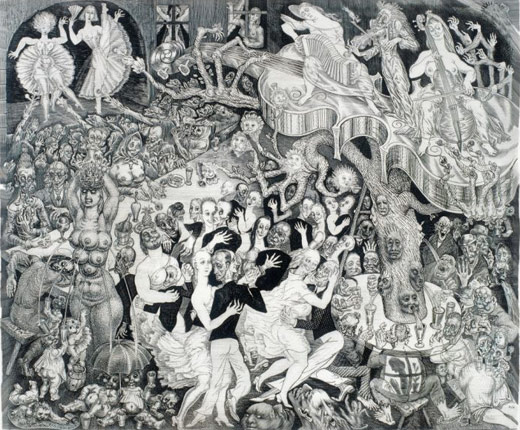 Cabaret - Eduard Wiiralt