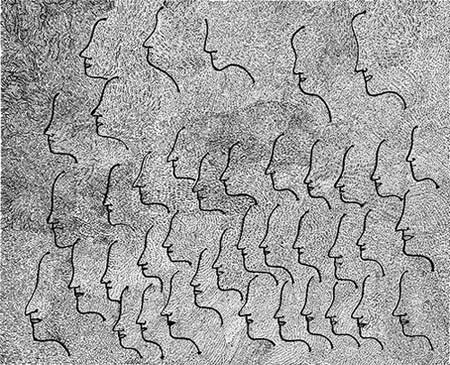 Immagine persistente di donna - Yayoi Kusama Immagine persistente di donna