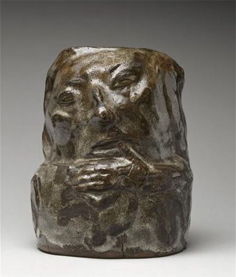 Ritratto di Gauguin a forma di testa grottesta