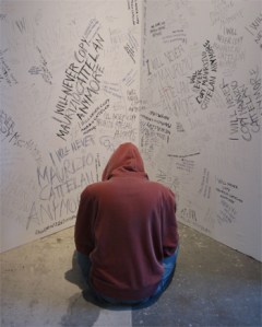 I will never copy Maurizio Cattelan anymore