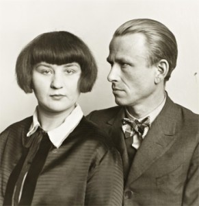Otto Dix e la moglie Martha