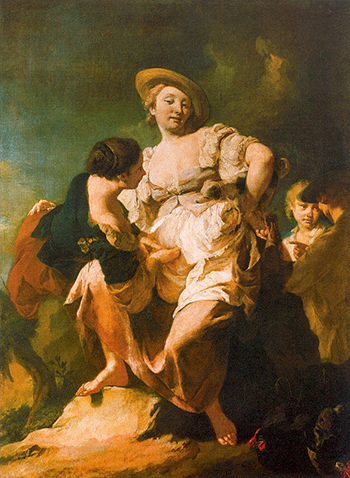 L'Indovina - Giovanni Battista Piazzetta L'Indovina - Giovanni Battista Piazzetta