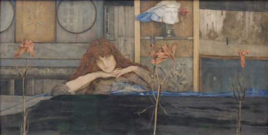 I Lock My Door Upon Myself - Fernand Khnopff I Lock My Door Upon Myself - Fernand Khnopff