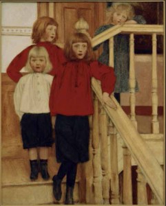 Ritratto dei figli del Signor Nève - Fernand Khnopff