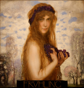 Primavera - Franz Von Stuck