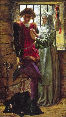 Claudio e Isabella - William Holman Hunt