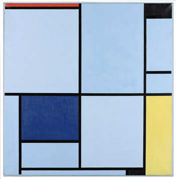 Composizione con rosso, giallo e blu - Piet Mondrian