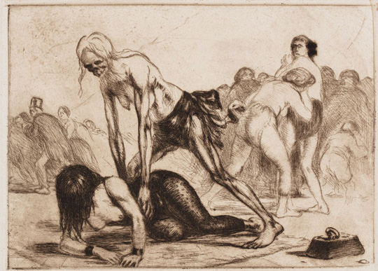 Scena macabra - Charles Sénard