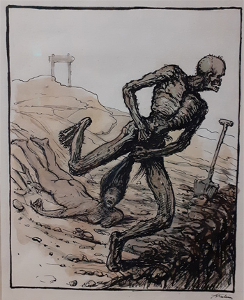 La Morte al Lavoro - Alfred Kubin